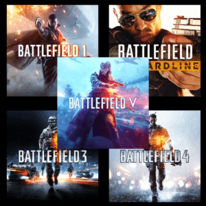 Battlefield 1+3+4+5+Hardline - Steam Offline