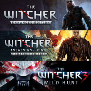 Combo 3 games The witcher 1+2+3 - Steam Offline