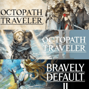 Combo 3 games OCTOPATH TRAVELER I + II + Bravely Default II - Steam Offline