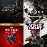 Combo 4 games Black Myth: Wukong + Ghost of Tsushima DIRECTOR'S CUT + Marvel's Spider-Man 2 - Digital Deluxe + Atomic Heart - Steam Offline